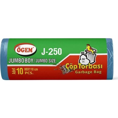 ÇÖP POŞETİ JUMBO BOY MAVİ