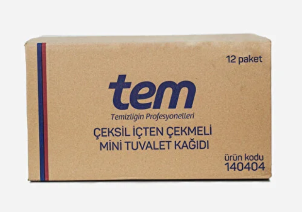 MİNİ İÇTEN ÇEKMELİ TUVALET KAĞIDI